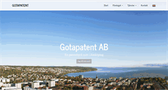 Desktop Screenshot of gotapatent.se